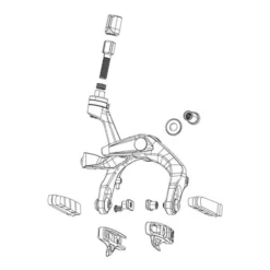 Kit De Patins SRAM Cartridge Ultimate Carbone