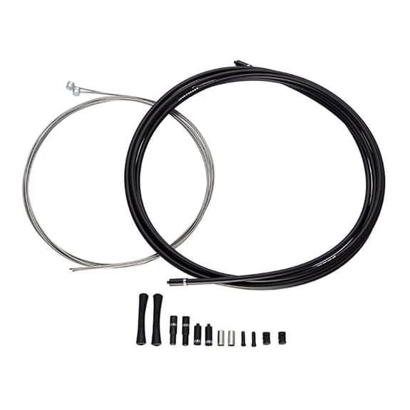 Kit De Câbles De Changement De Vitesse SRAM Slick Wire 4 Mm Noir 1 Kit De Câbles De Changement De Vitesse SRAM Slick Wire 4 Mm Noir