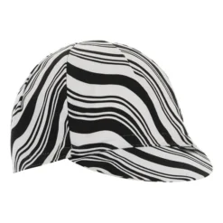 Casquette Santini Kinetic Blanc Noir -Pieces Velo Magasin st 2s460cotkine bi 005