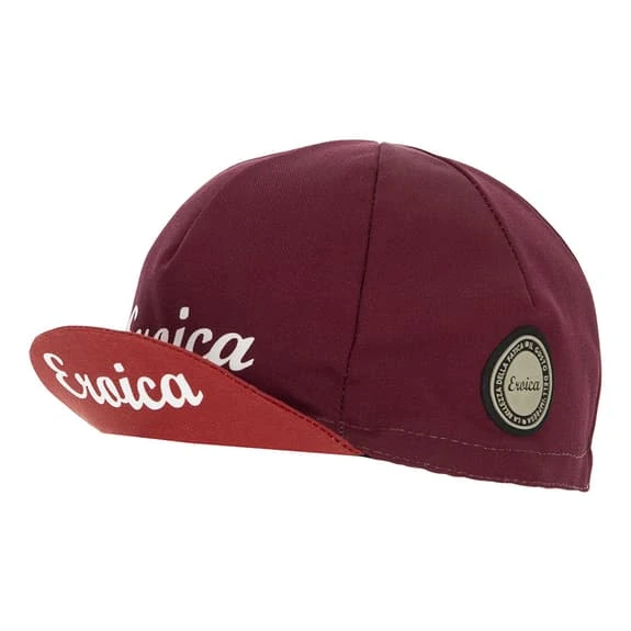 Casquette Santini Eroica Ruby Bordeaux 5 Casquette Santini Eroica Ruby Bordeaux – Image 5