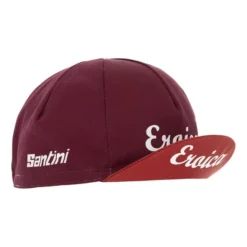 Casquette Santini Eroica Ruby Bordeaux 11 Casquette Santini Eroica Ruby Bordeaux -Pieces Velo Magasin st er460cotruby br 006