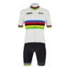 Équipement Santini UCI World Champion 2021 Blanc Noir