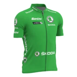 Santini Maillot Vert La Vuelta 2022 - Coupe Classic -Pieces Velo Magasin st re94075c22lvpnt ve 004