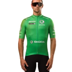 Santini Maillot Vert La Vuelta 2022 - Coupe Classic -Pieces Velo Magasin st re94075c22lvpnt 001