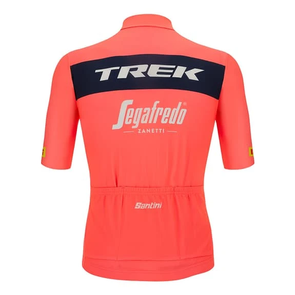 Santini Équipement Trek-Segafredo 2022 Fan Line Rouge Grenadine Noir - Coupe Classic 4 Santini Équipement Trek-Segafredo 2022 Fan Line Rouge Grenadine Noir - Coupe Classic – Image 4