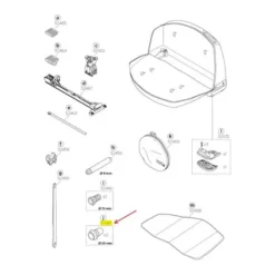 Adaptateur De Fourche Thule 20 Mm RoundTrip