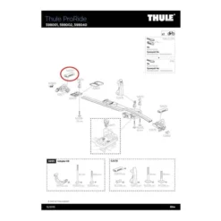 Caoutchouc Protection Jante Thule Proride 598