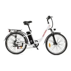 Vélo électrique Urban Motion Touring 26" 36V 10AH Blanc
