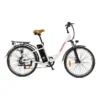 Vélo électrique Urban Motion Touring AL 26" 36V 10AH Blanc