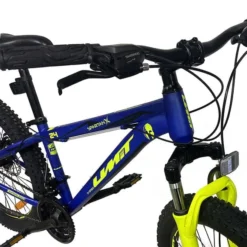 Vélo Enfant Umit Spartan 24" Bleu Lime -Pieces Velo Magasin umt 2430 29 006