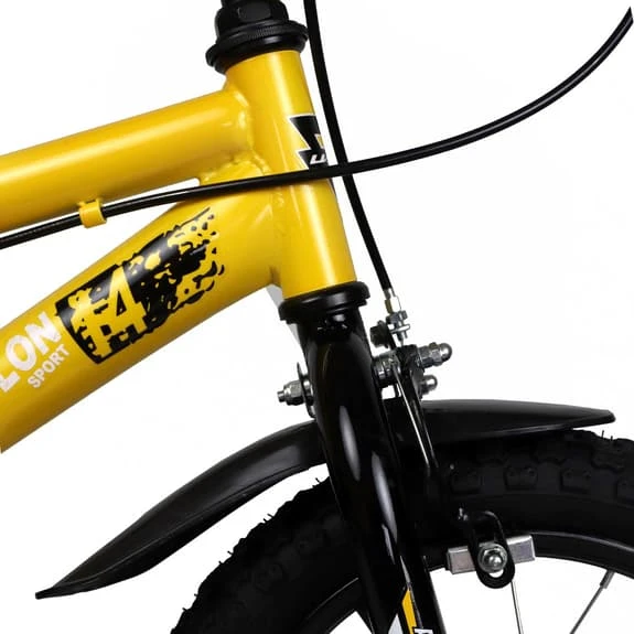 Vélo Enfant Umit Apolon 14" Jaune 3 Vélo Enfant Umit Apolon 14" Jaune – Image 3