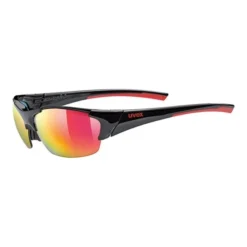 Lunettes Uvex Blaze III 2.0 Noir Avec Verres Ă Effet Miroir Multicolore