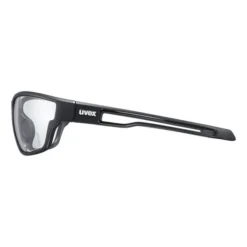 Lunettes Uvex Sportstyle 806 Variomatic Noir Mat Avec Verres Photochromiques -Pieces Velo Magasin uv 5320642201 004