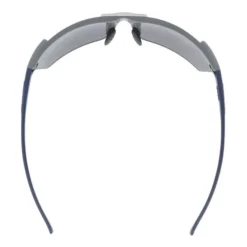 Lunettes Uvex Sportstyle 114 Gris Bleu Marine Mat Avec Verres à Effet Miroir Argenté -Pieces Velo Magasin uv s5309395416 004