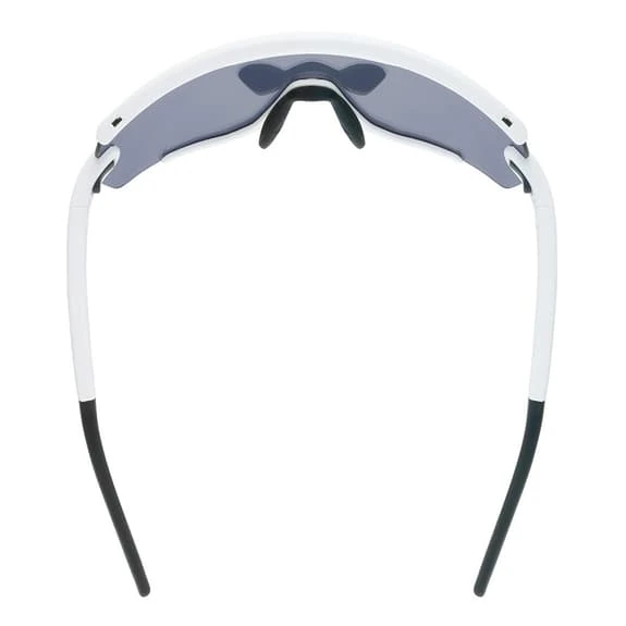 Lunettes Uvex Sportstyle 236 Set Blanc Mat Gris Foncé Avec Verres à Effet Miroir Vert 4 Lunettes Uvex Sportstyle 236 Set Blanc Mat Gris Foncé Avec Verres à Effet Miroir Vert – Image 4