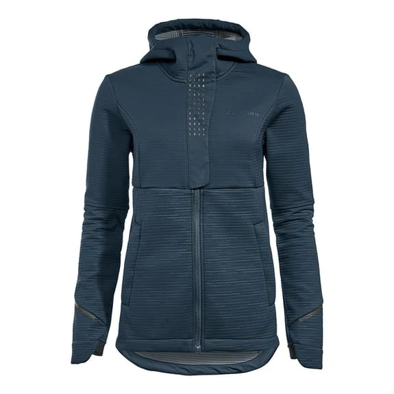Veste Vaude Cyclist Winter Softshell Bleu Acier Femme 1 Veste Vaude Cyclist Winter Softshell Bleu Acier Femme