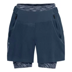 Short Vaude Altissimi Bleu Foncé Turquoise Femme