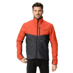 Veste Vaude Posta Insulation Rouge Clair Vif Noir -Pieces Velo Magasin vu 42467 281 003