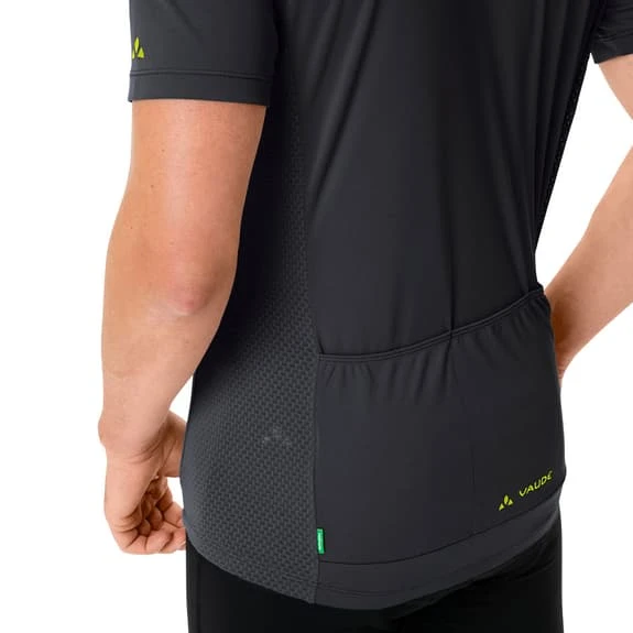 Maillot Vaude Matera Manche Courte Noir Vert Olive 6 Maillot Vaude Matera Manche Courte Noir Vert Olive – Image 6