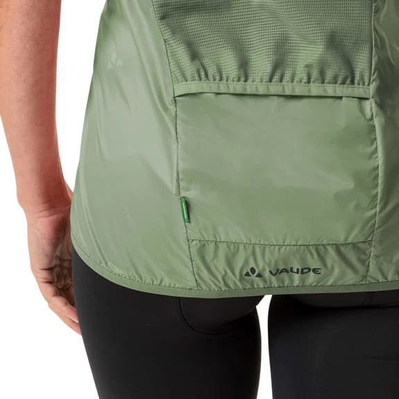 Gilet Coupe-vent Vaude Matera Air Vert-gris Femme 6 Gilet Coupe-vent Vaude Matera Air Vert-gris Femme – Image 6
