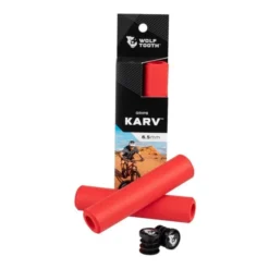 Wolf-tooth Poignées Wolf Tooth Karv 6.5 Mm Rouge