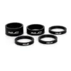 Set D'espaceurs XLC A-Head AS-A02 1 1/8 Noir