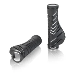 Poignées XLC Ergonomic GR-S30 130mm Noir Blanc